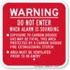 Gas Release Warning Signage 2 Gas Release Warning Signage